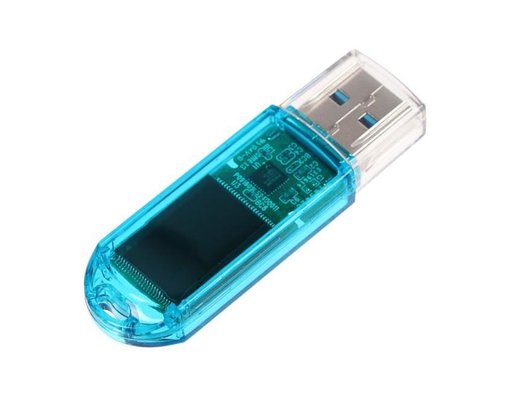 USB Флеш Mirex Elf 128GB, USB 3.0, Синий (Быт)